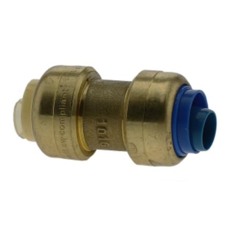 Boshart Industries 0.75 in. Push Fit Fitting Poly Transition Coupling PENL-PFC07PB
